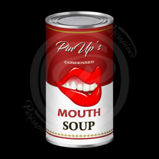 Art-Numérique Pop-Art soupe de bouche de PinUp façon Campbell's Soup d'Handy Warhol